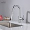 Kibi Circular Single Handle Pull Down Kitchen & Bar Sink Faucet with Soap Dispenser C-KKF2011CH-KSD100CH - alternate 9